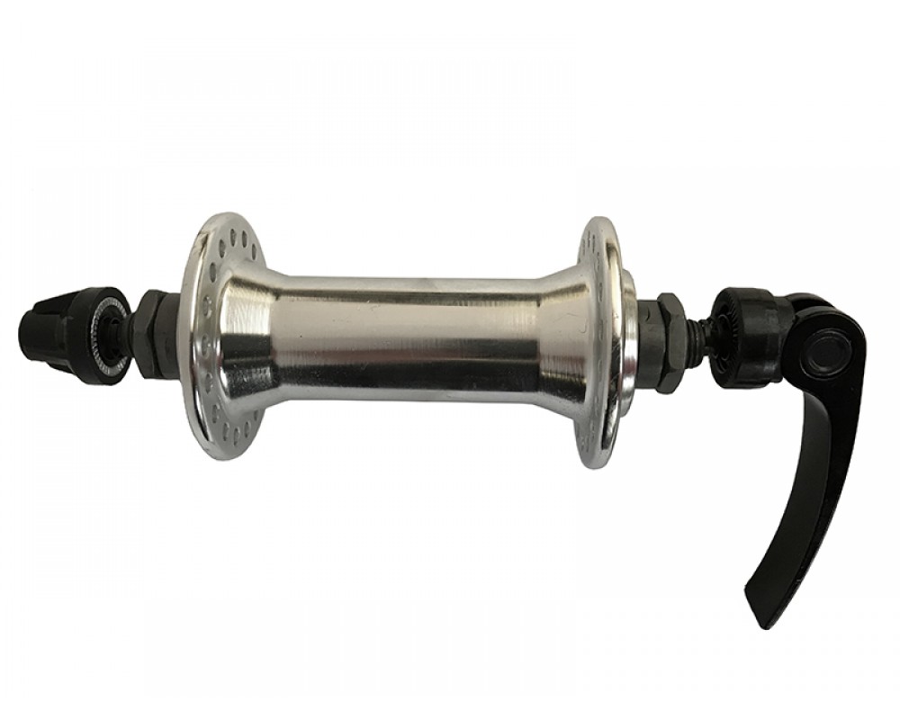 Втулка алюминиевая передняя под эксцентрик на промподшипнике ( V-Brake) Silver 36H Втулка алюминиевая передняя под эксцентрик на промподшипнике ( V-Brake) Silver 36H