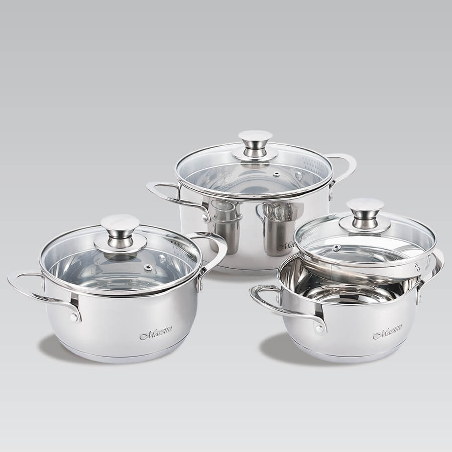 Набор посуды Maestro MR-3510-6L Набор посуды Maestro MR-3510-6L