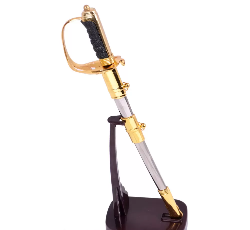 Сувенирное оружие на подставке Сабля пехоты Великобритани, Сержантская №A-12 Сувенирное оружие на подставке Сабля пехоты Великобритани, Сержантская №A-12