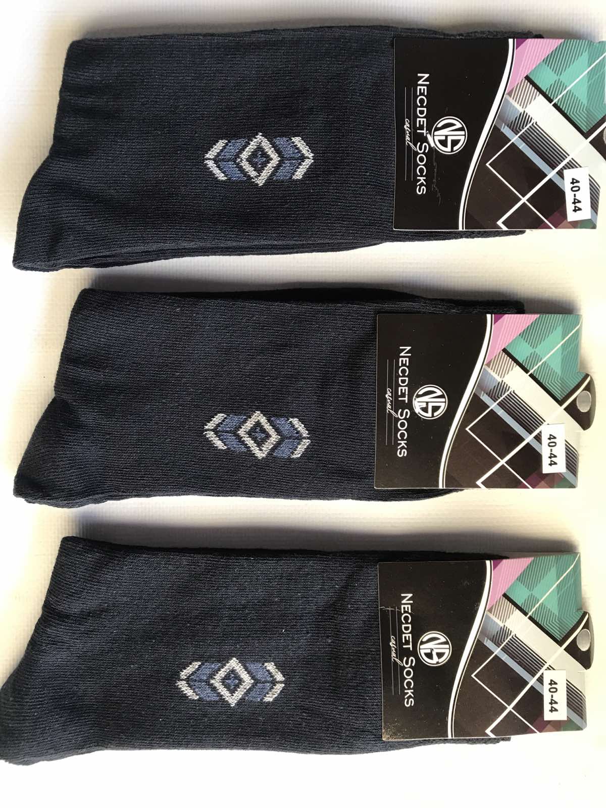 Носки NECDET ликра хлопок мужские 40-44 . Цвет : темно синий Турция Носки NECDET ликра хлопок мужские 40-44 . Цвет : темно синий Турция