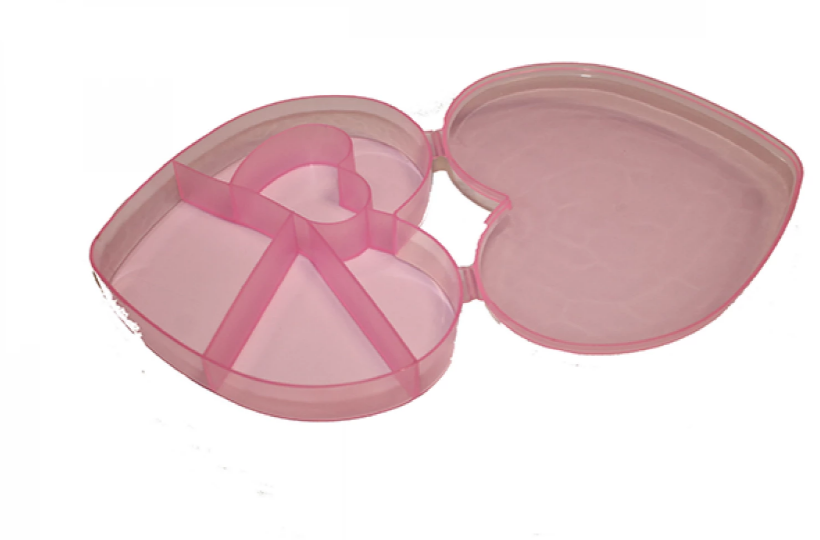 Ячейка/органайзер для рукоделия Сердце 5 отделений/13.5х13см Ячейка/органайзер для рукоделия Сердце 5 отделений/13.5х13см