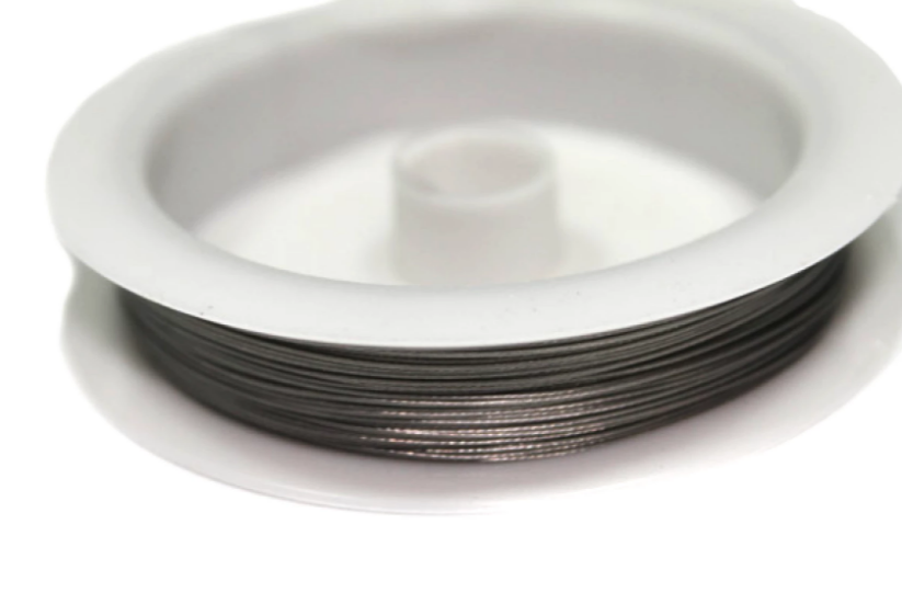 Тросик для бижутерии серебро 30м/0.38мм Тросик для бижутерии серебро 30м/0.38мм