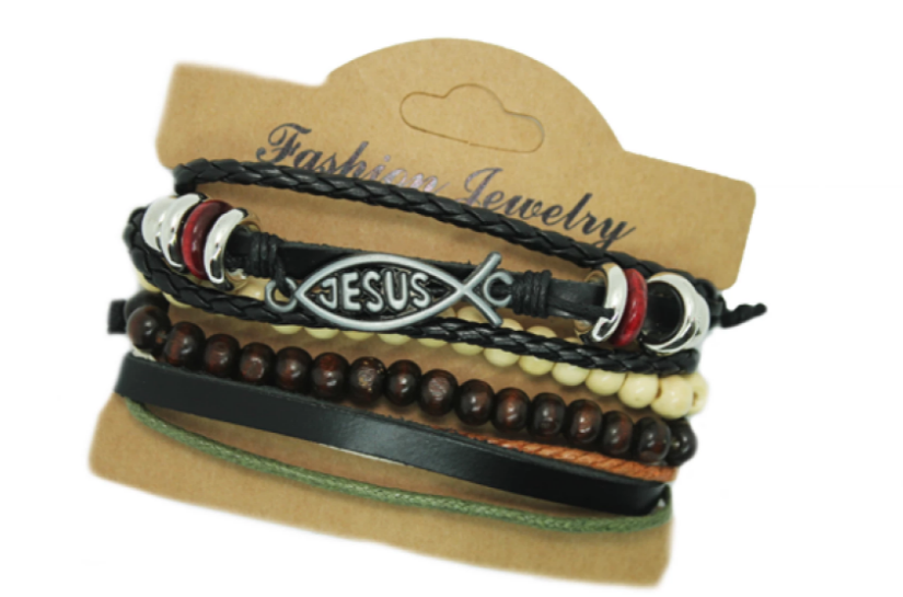 Браслет Рыбка композиция из 4шт Браслет Рыбка композиция из 4шт