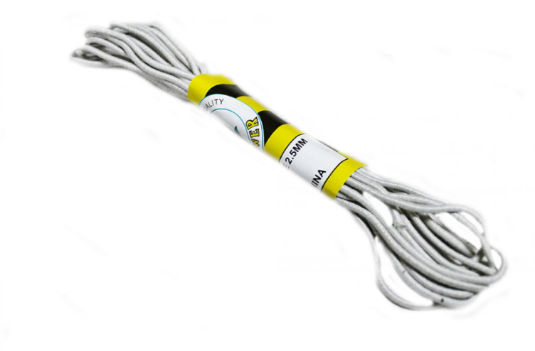 Резинка шляпная Sun Flower белая 4м/3мм Резинка шляпная Sun Flower белая 4м/3мм