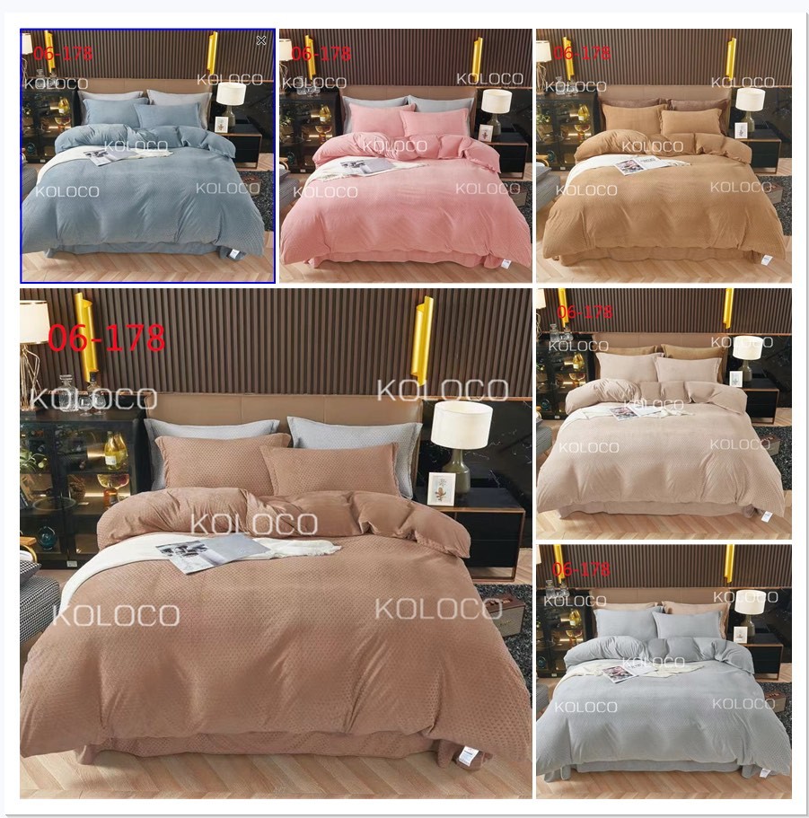 Постельный комплект их микрофибры с коротким ворсом - велюр, размер Евро, в ассортименте Постельный комплект их микрофибры с коротким ворсом - велюр, размер Евро, в ассортименте