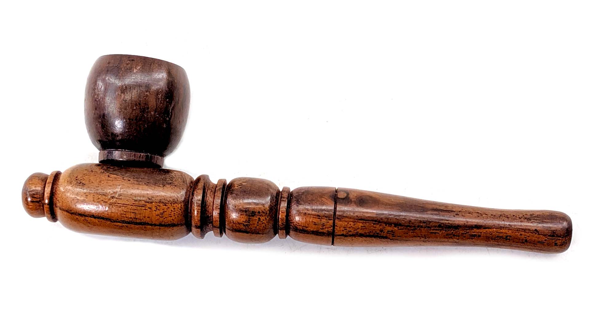 Трубка курительная розовое дерево коричневая (13х4х2,5 см)(5)С Трубка курительная розовое дерево коричневая (13х4х2,5 см)(5)С