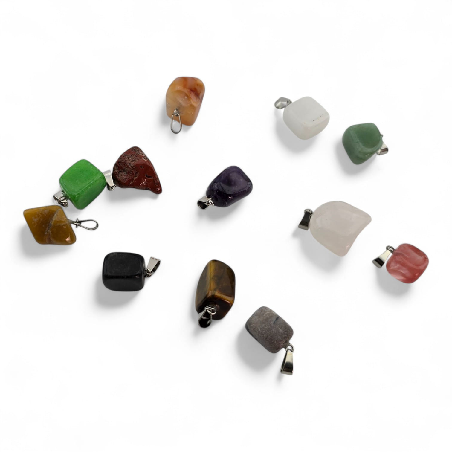 Кулон из камня (набор 12 шт)(12,5х9,5х1,5 см) Кулон из камня (набор 12 шт)(12,5х9,5х1,5 см)