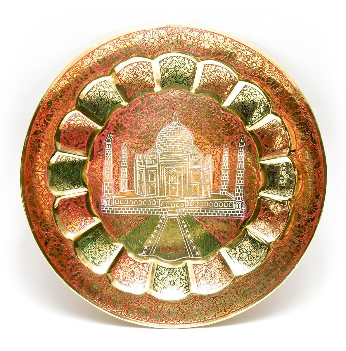 Тарелка бронзовая настенная (29 см) Тарелка бронзовая настенная (29 см)