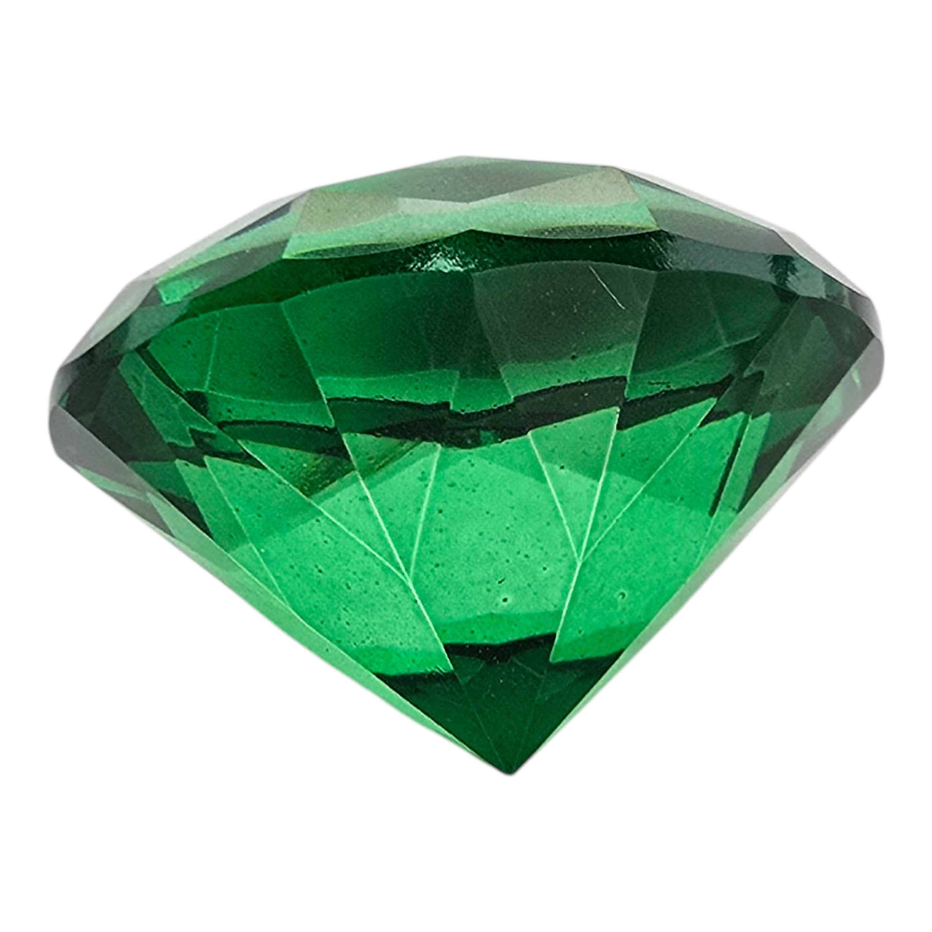 Кристалл хрустальный зеленый (4.9 х 3.2 см) Кристалл хрустальный зеленый (4.9 х 3.2 см)