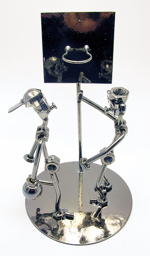 Техно-арт Баскетболисты металл (23х14,5х14,5 см) Техно-арт "Баскетболисты" металл (23х14,5х14,5 см)(Q201) код 19157