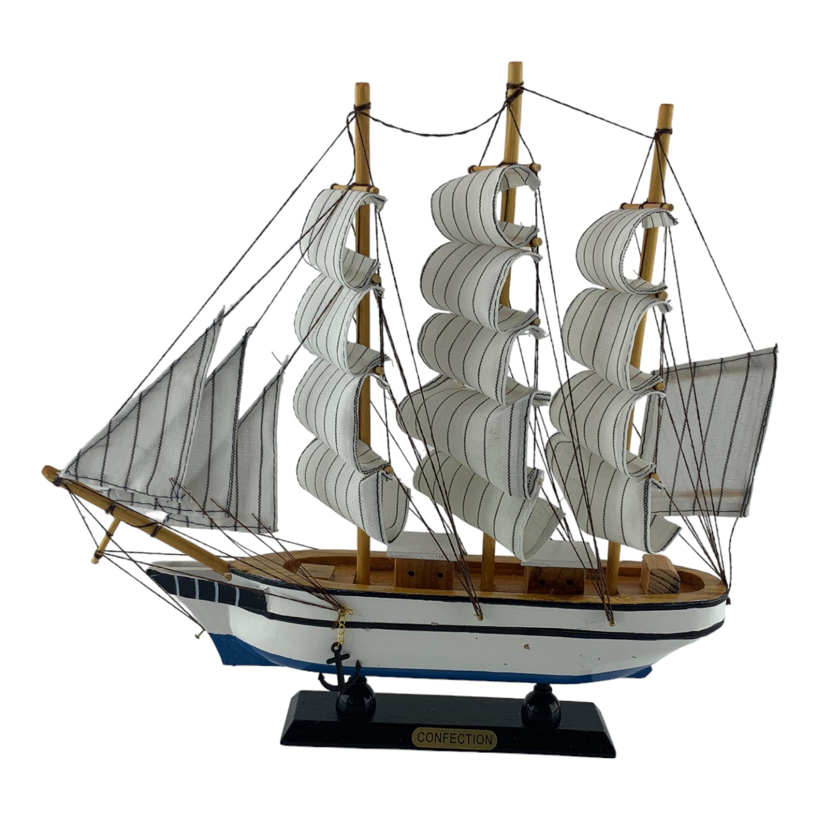 Модель парусника на подставке (33)(32,5х33,5х7 см)M Модель парусника на подставке (33)(32,5х33,5х7 см)M