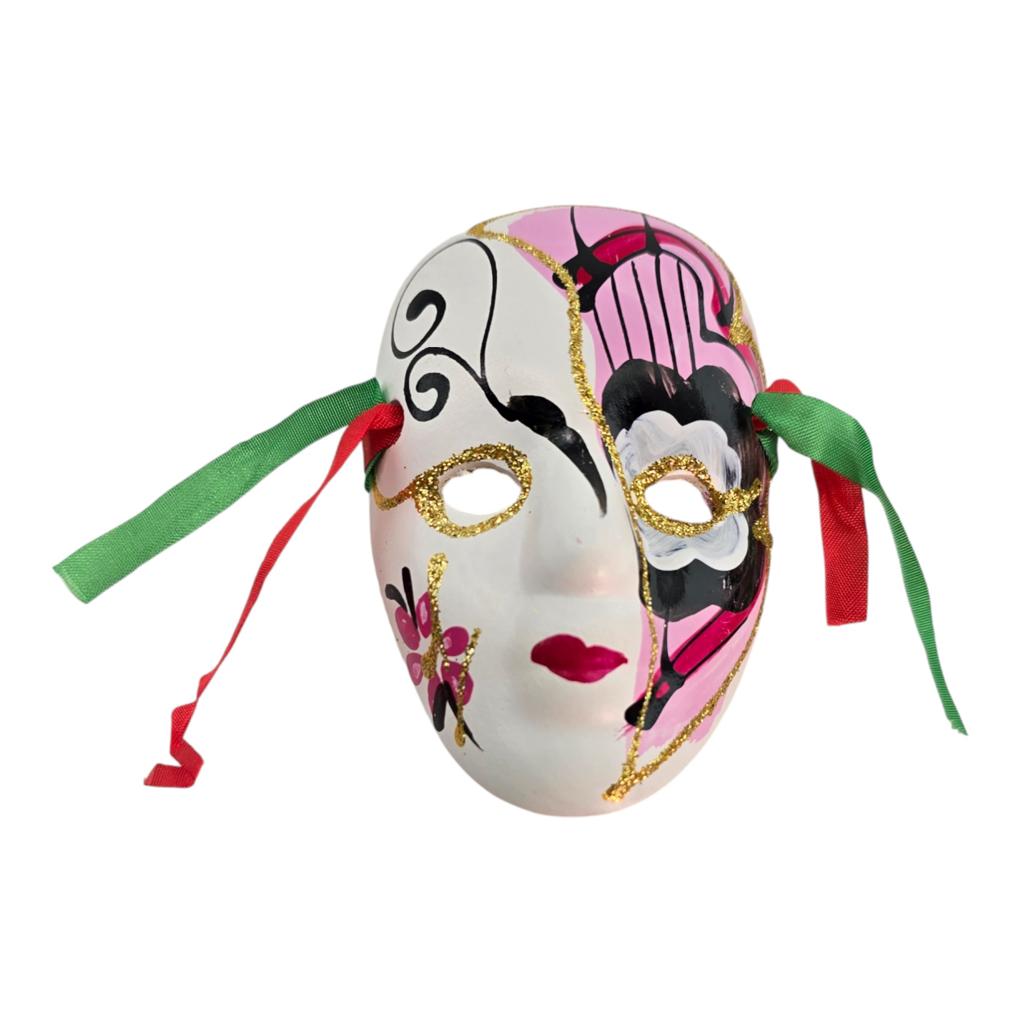 Маска керамическая (7,6 х 5 х 2,4 см.) Маска керамическая (7,6 х 5 х 2,4 см.)