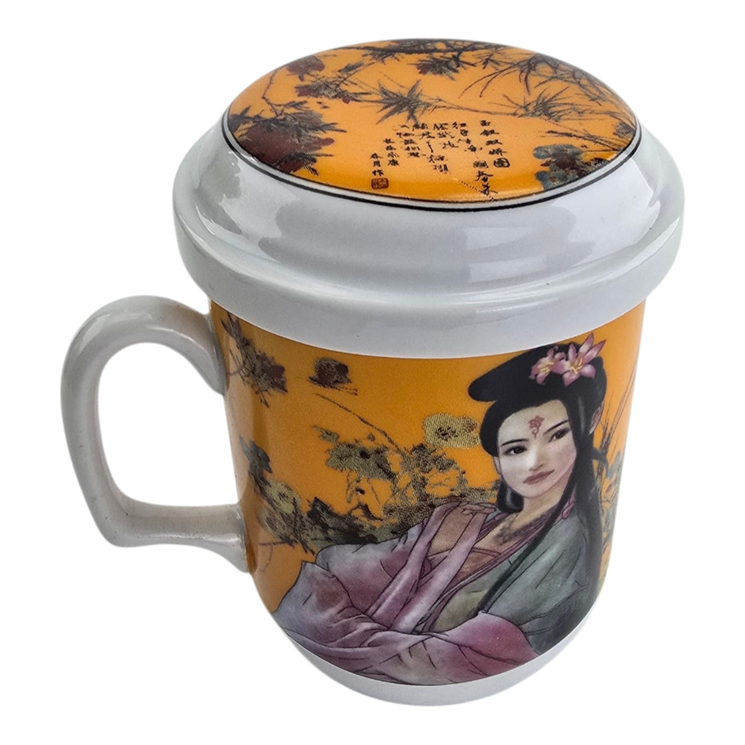 Чашка заварочная с ситом (230мл.)(SFC161-6) Девушки (h-11см., d-6.5см.) Чашка заварочная с ситом (230мл.)(SFC161-6) Девушки (h-11см., d-6.5см.)