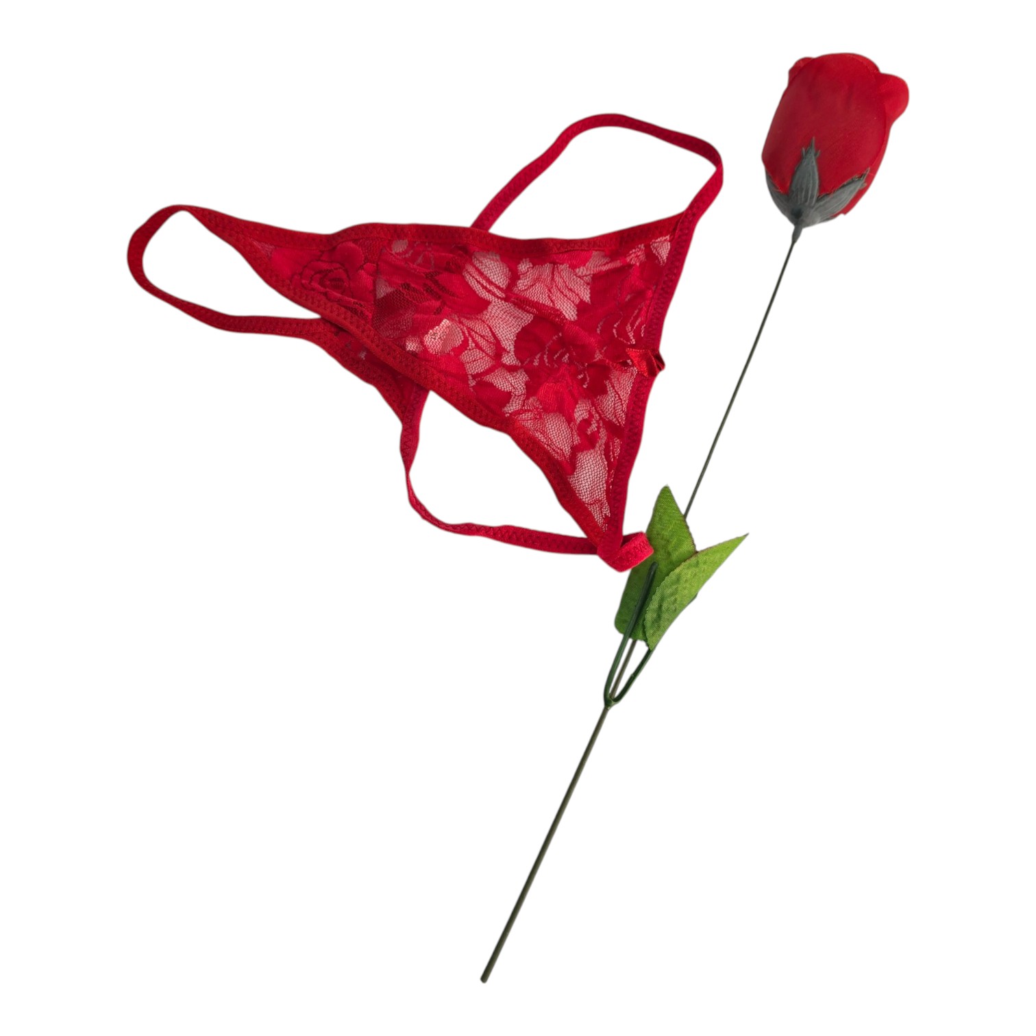 Цветок розы с трусиками Цветок розы с трусиками