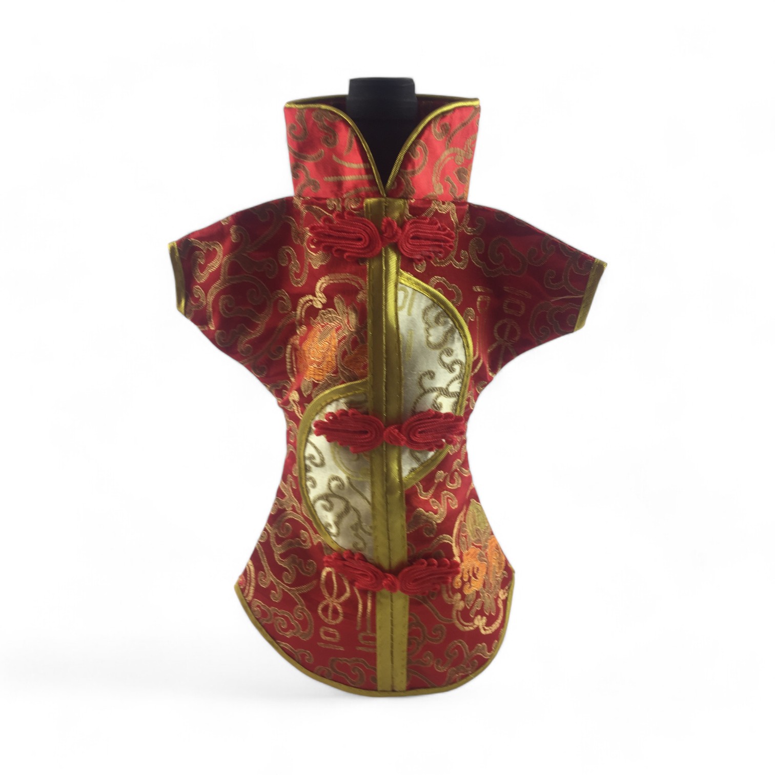 Чехол на бутылку красный Кимоно (28х25 см) Чехол на бутылку красный Кимоно (28х25 см)