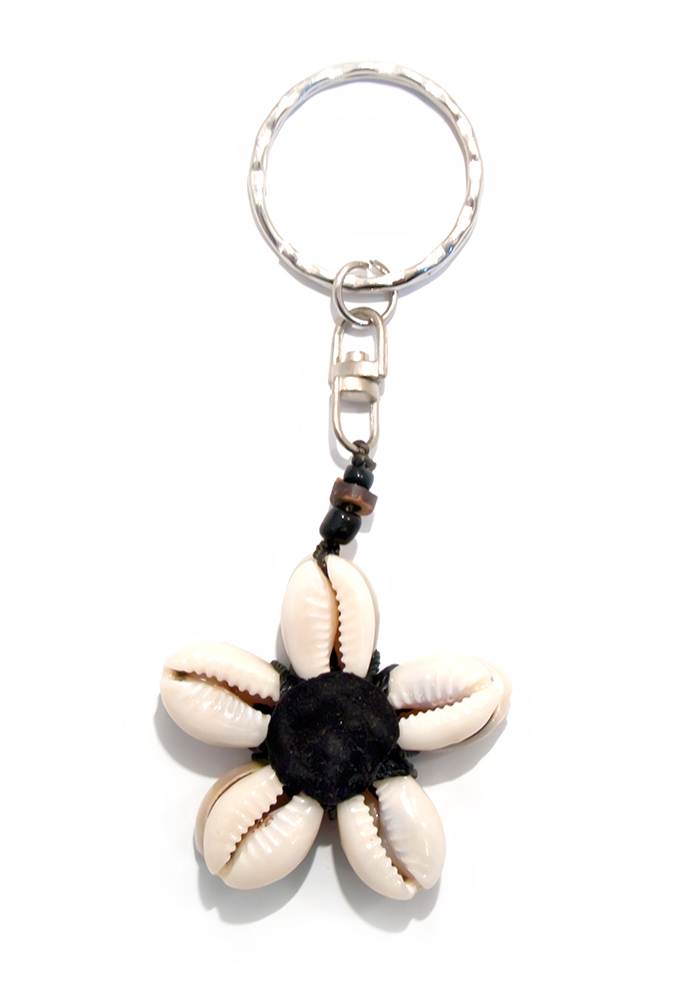 Брелок (I) Цветок из ракушек (12 шт/уп) Брелок (I) "Цветок из ракушек" (12 шт/уп)(v) код 24385