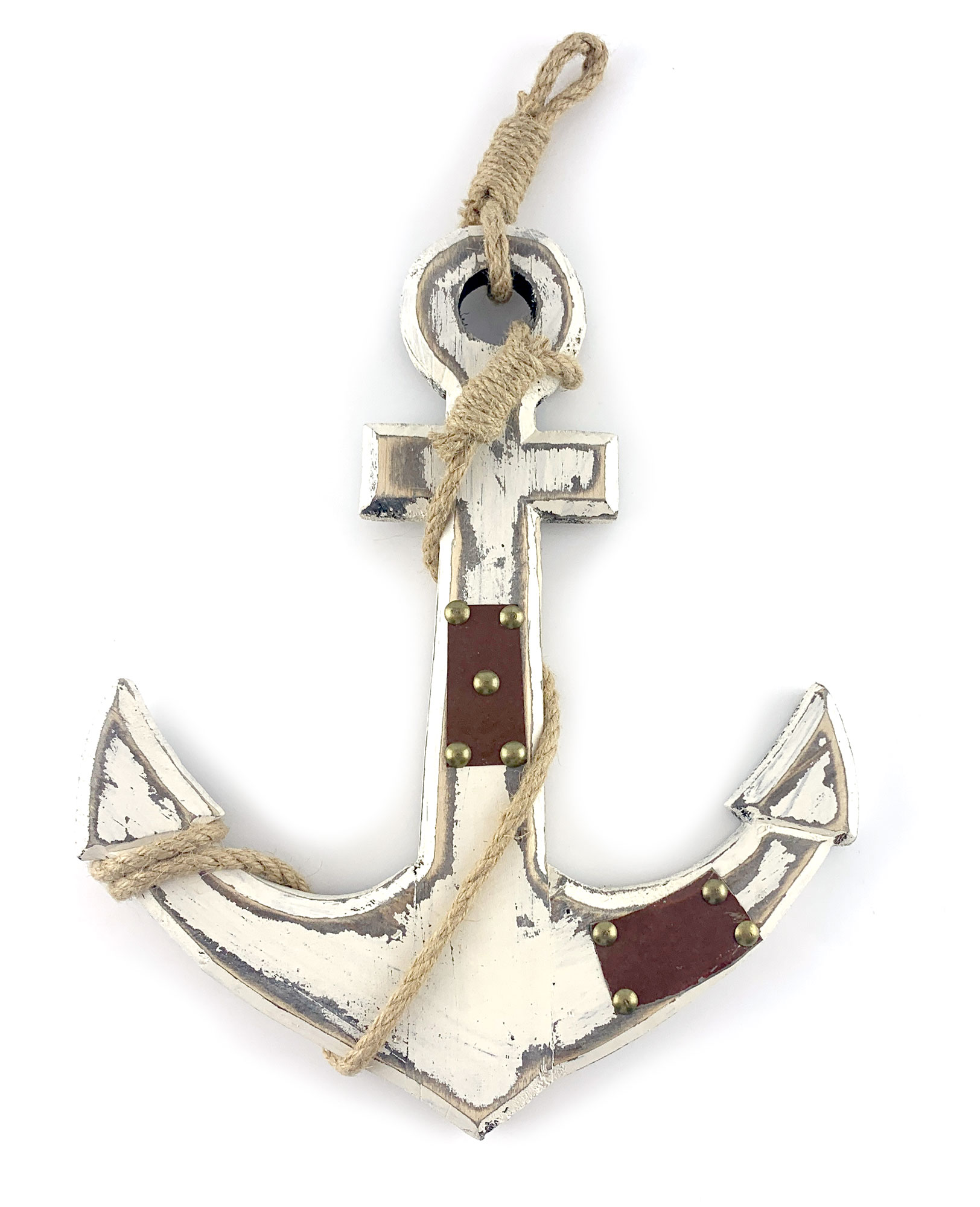 Якорь деревянный белый (44х27х1,5 см) Якорь деревянный белый (44х27х1,5 см)