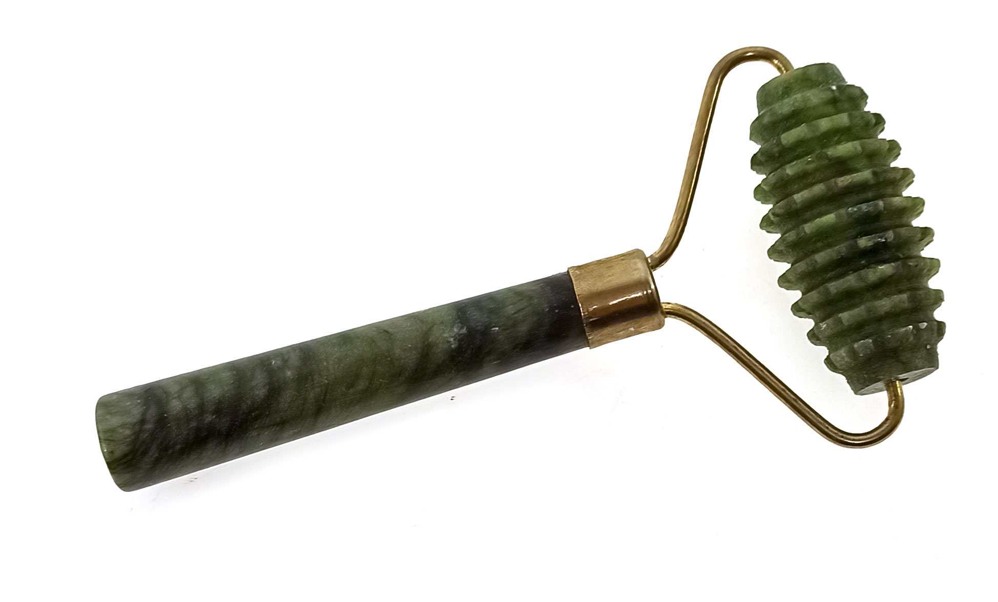 Массажер нефритовый валик ёжик (11х5,5х2см) Массажер нефрит валик ёжик (11х5,5х2см)