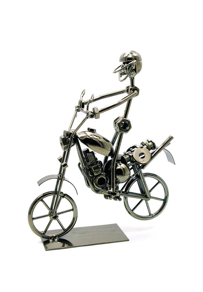 Техно-арт Байкер (24х22х9 см) Техно-арт "Байкер" (24х22х9 см)(1368) код 25745