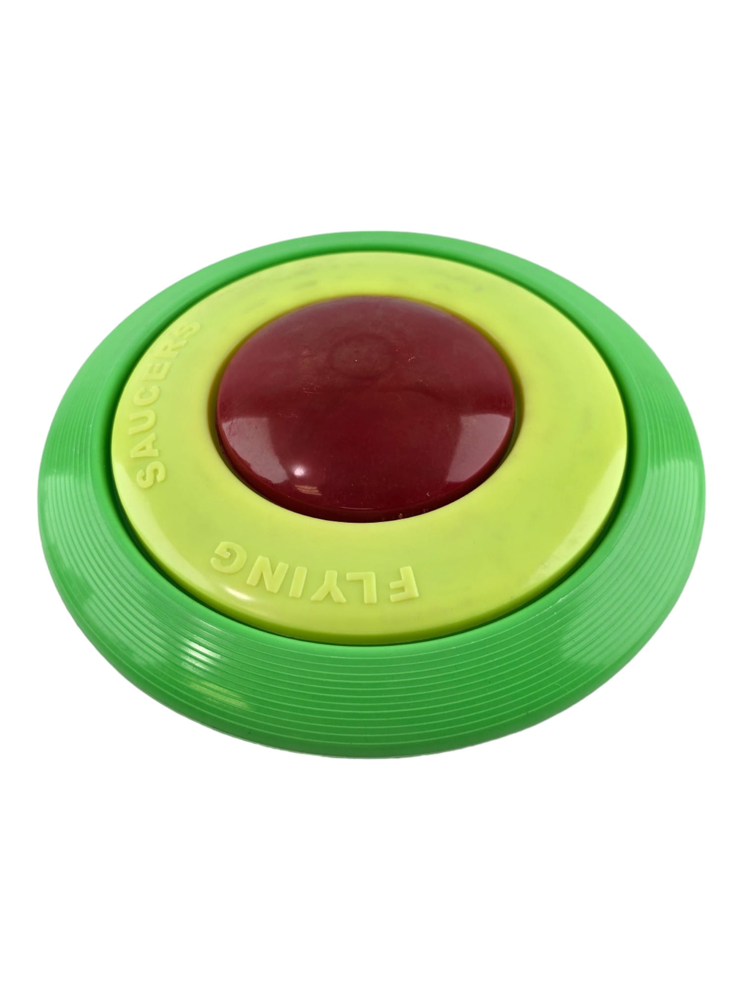 Фрисби красно-желто-зеленая (летающая тарелка)(d-23 см) Фрисби красно-желто-зеленая (летающая тарелка)(d-23 см)