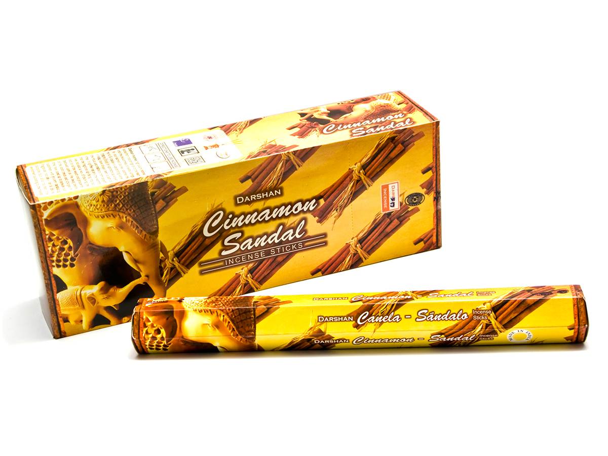 Cinnamon Sandal (Корица и Сандал)(Darshan) шестигранник Cinnamon Sandal (Корица и Сандал)(Darshan) шестигранник