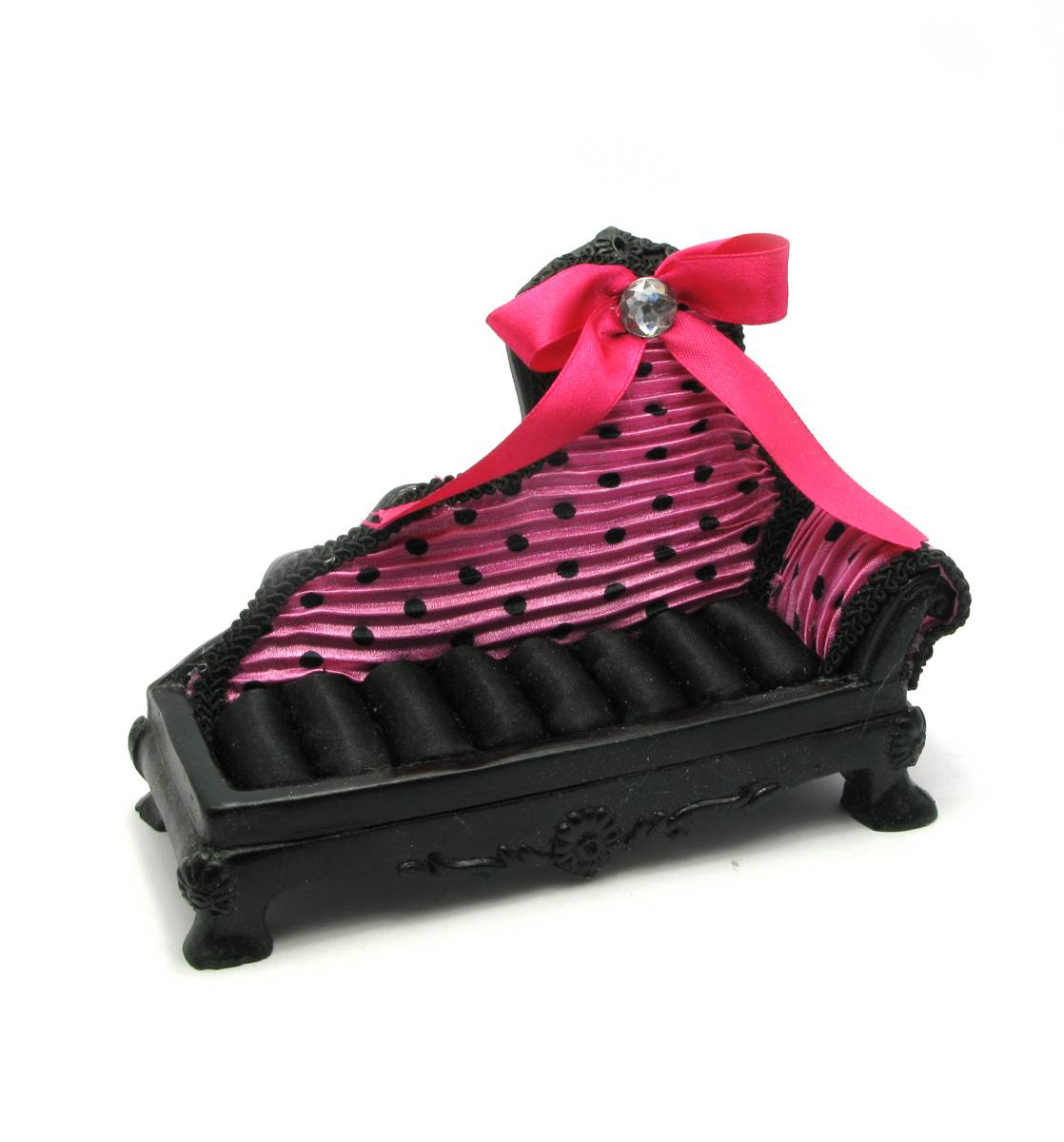 Подставка под бижутерию Диван (15х11х6 см) Подставка под бижутерию "Диван" (15х11х6 см)(13CY5845) код 27191