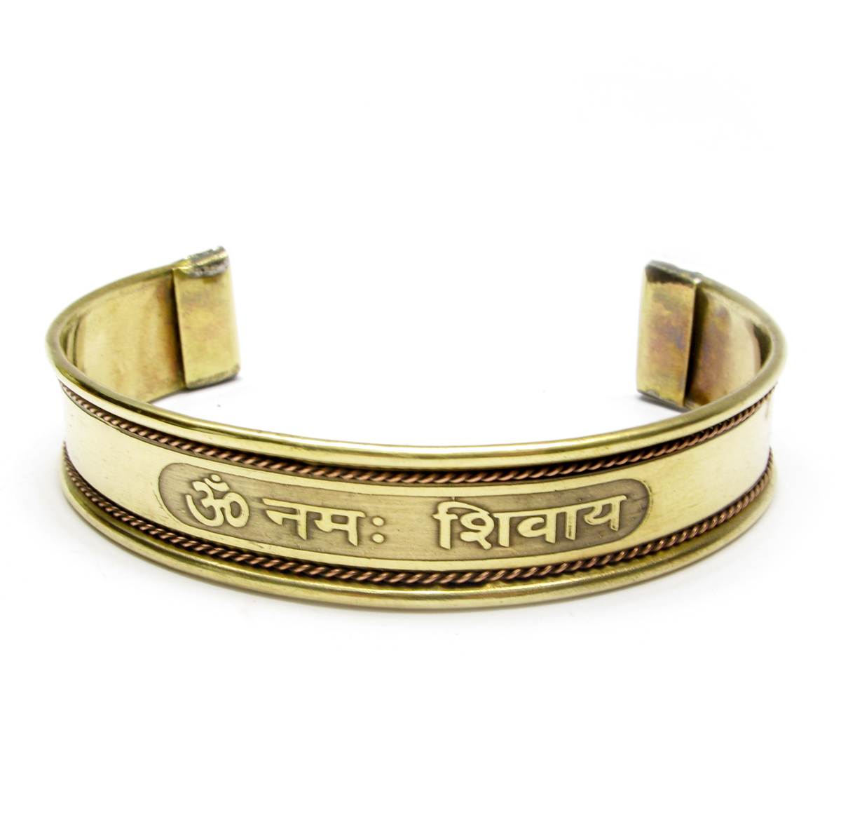 Браслет медный с мантрой (17х3,5 см) Браслет медный с мантрой код 27396