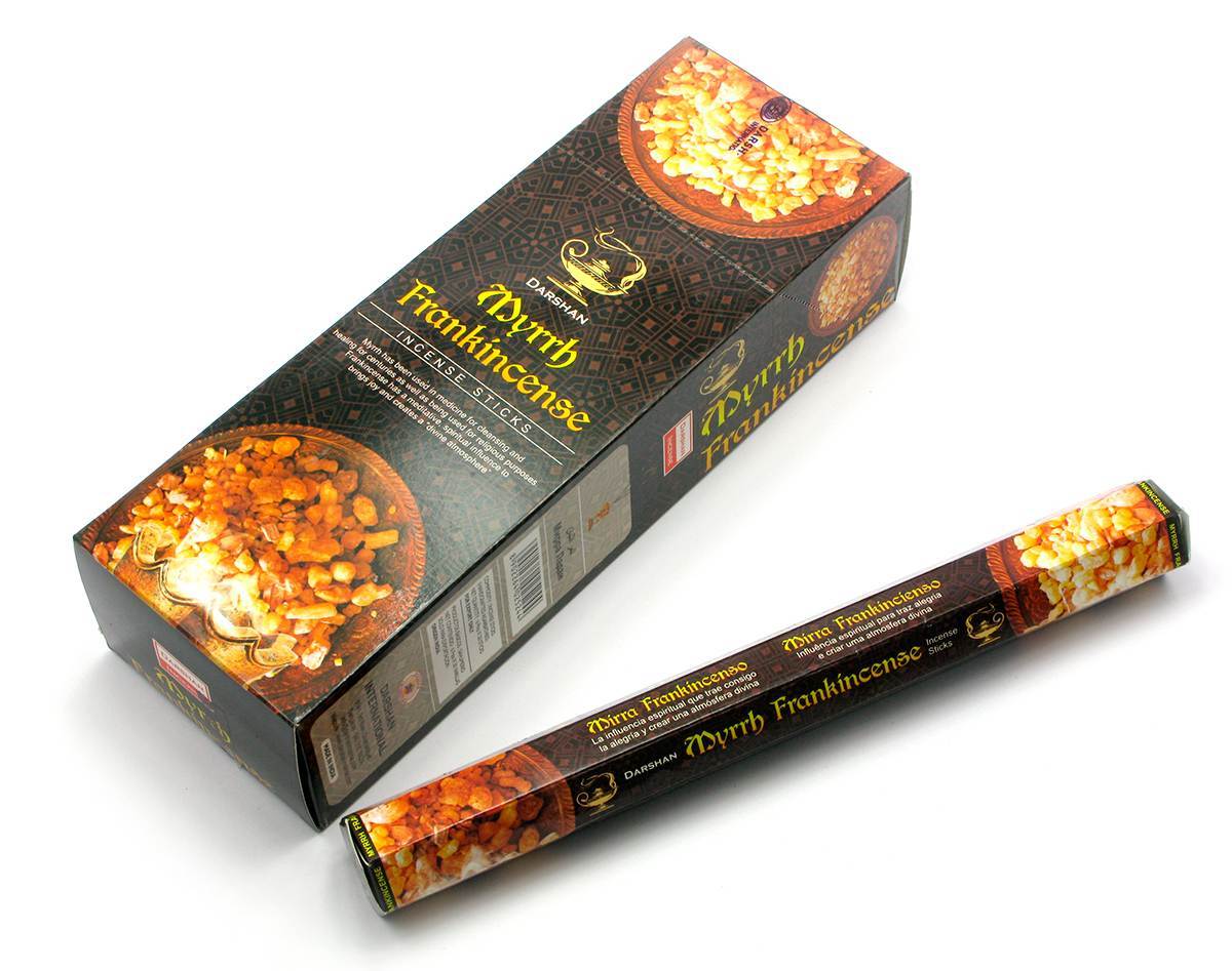 Myrrh Frankincense (Мирра и Ладан)(Darshan) шестигранник Myrrh Frankincense (Мирра и Ладан)(Darshan) шестигранник