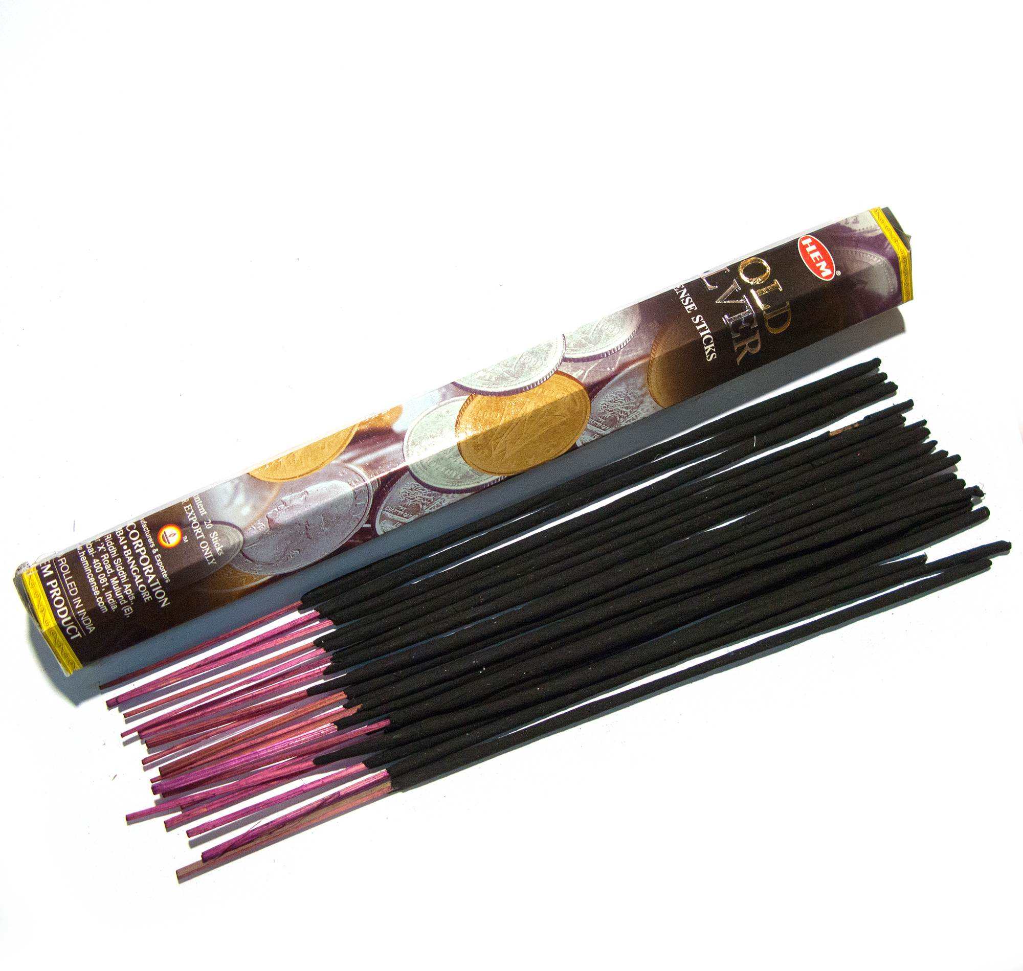 Gold Silver (Золото и Серебро)(Hem) шестигранник Аромапалочки Gold Silver (Hem)(6/уп) шестигранник код 27617