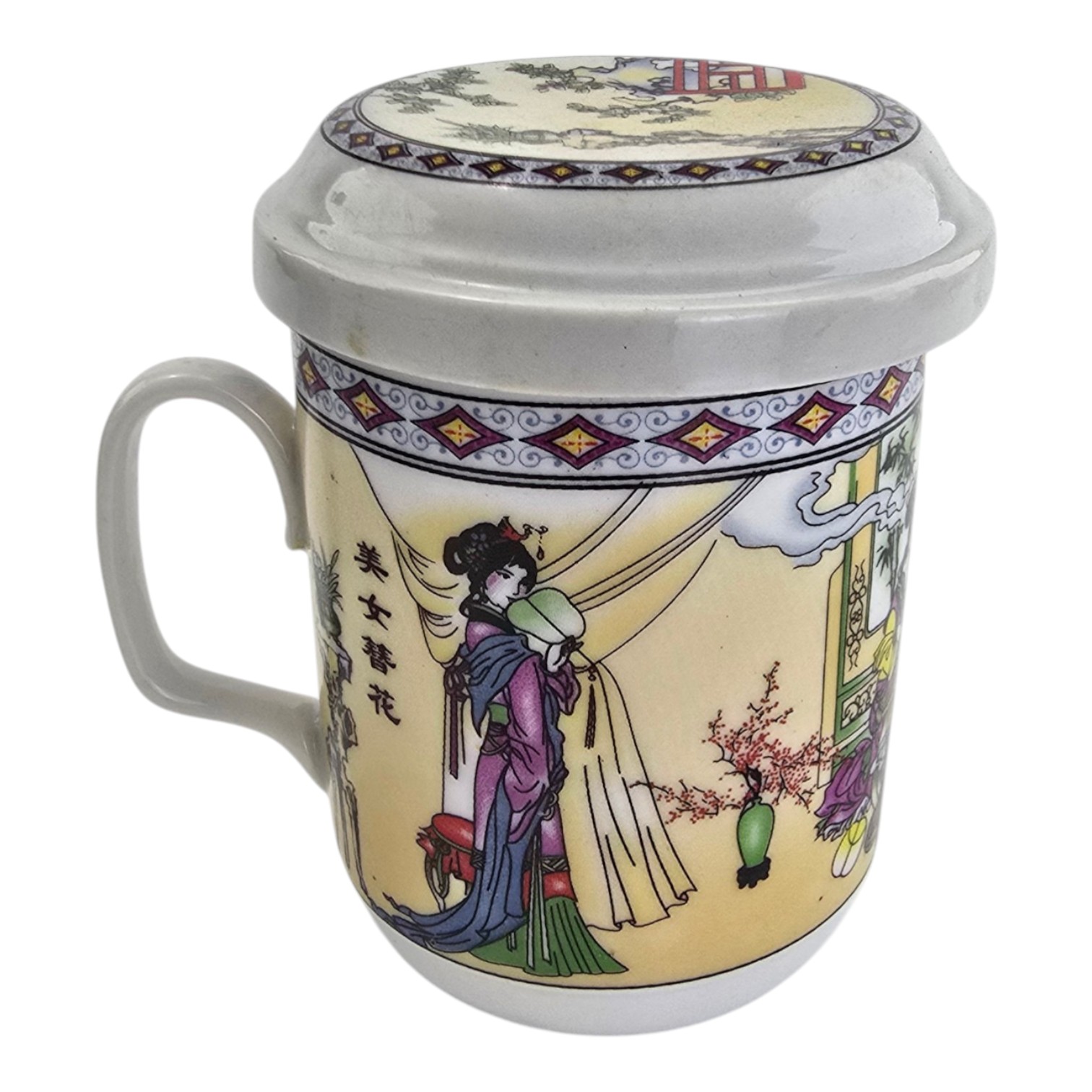 Чашка заварочная с ситом (230мл.)(SFC94) Гейши (h-11см., d-6.5см.) Чашка заварочная с ситом (230мл.)(SFC94) Гейши (h-11см., d-6.5см.)