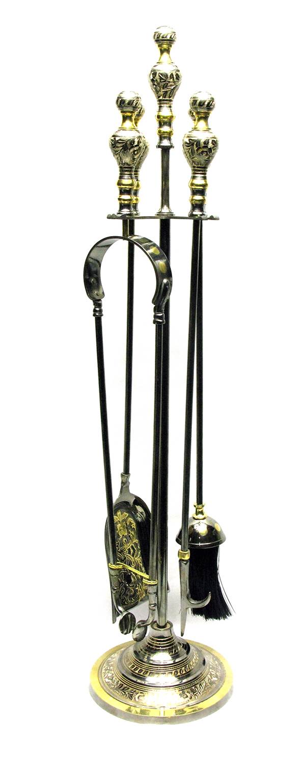 Каминный набор бронзовый (75х18х18 см) Каминный набор бронзовый (75х18х18 см)