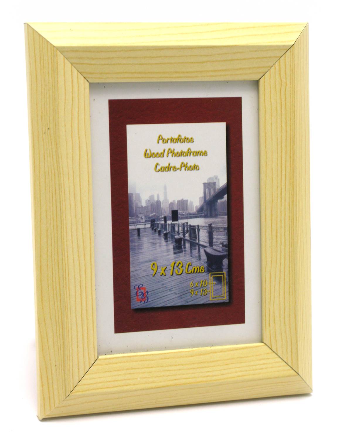 Фоторамка дерево (фото 9х13 см)(16,5х12,5х1,5 см) Фоторамка дерево (фото 9х13 см)(16,5х12,5х1,5 см) код 28514