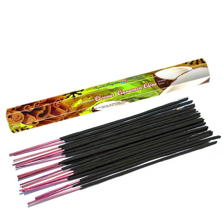 Coconut Cinnamon Clove (Кокос, Корица и Гвоздика)(Darshan) шестигранник Coconut Cinnamon Clove (Кокос, Корица и Гвоздика)(Darshan) шестигранник