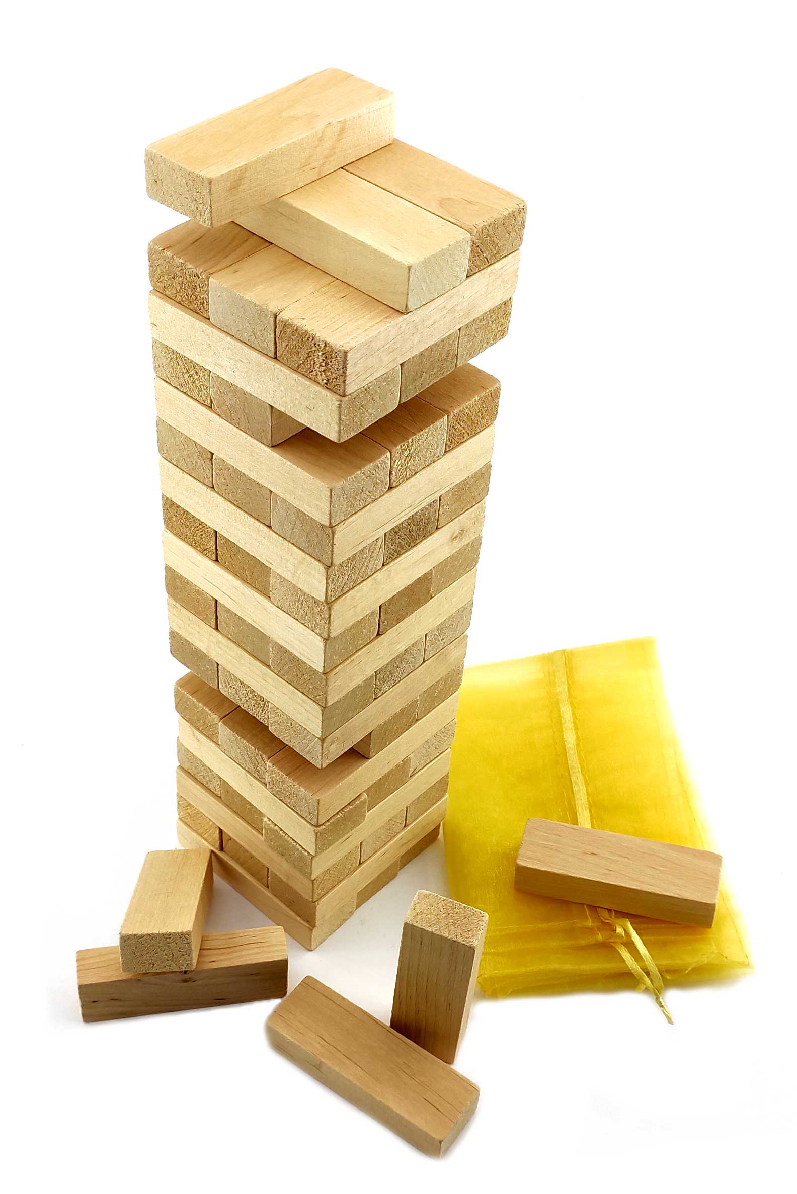 Игра настольная Дженгас мешочком, массив дерева (60 брусков)(28,5х7х7 см) Игра настольная Дженгас мешочком, массив дерева (60 брусков)(28,5х7х7 см)