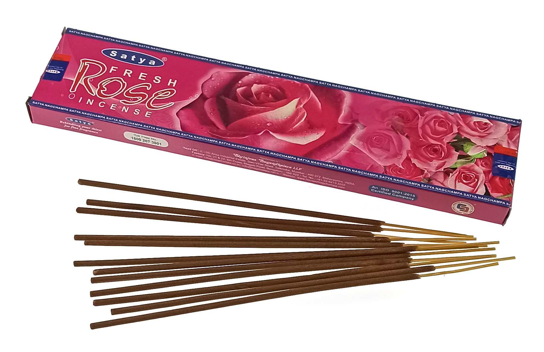 Fresh Rose (Свежая Роза)(18 gms) (Satya) пыльцовое благовоние Fresh Rose (Свежая Роза)(18 gms) (Satya) пыльцовое благовоние