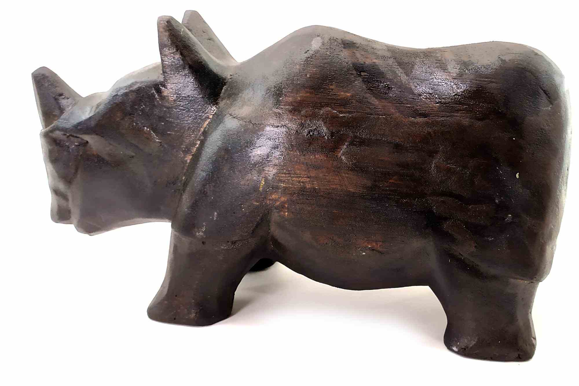 Носорог дерево (30х18х12 см) Носорог дерево (30х18х12 см)