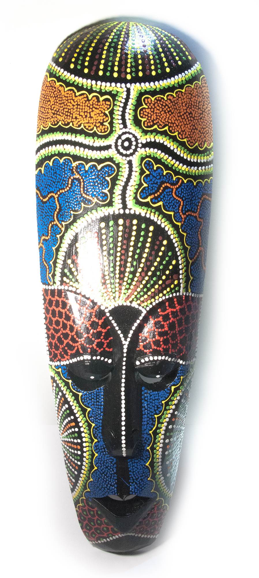 Маска расписная деревянная (50х15х2,5 см) Маска расписная деревянная (50х15х2,5 см)