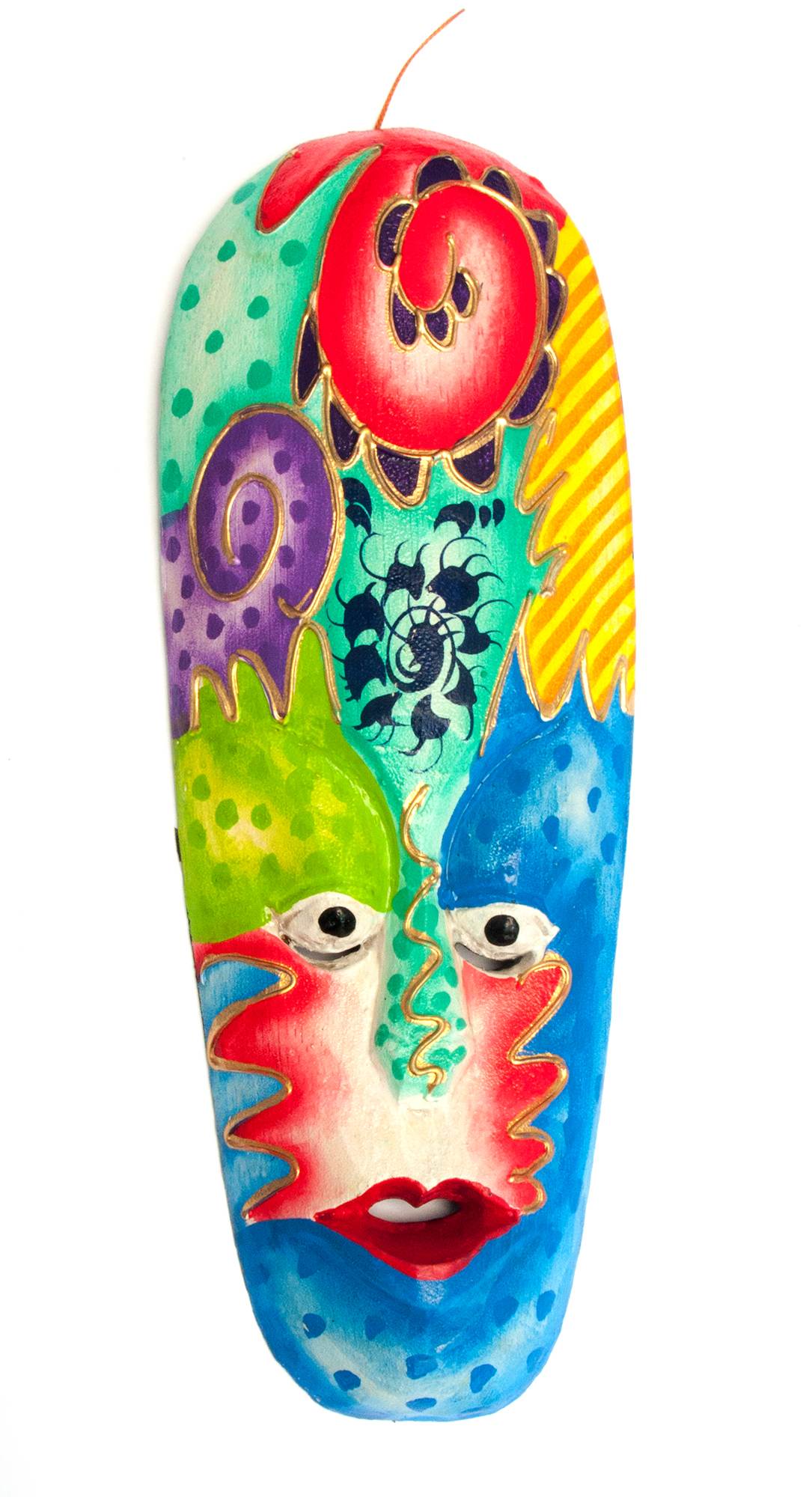 Маска деревянная Абстракция (30х11х3 см) Маска деревянная 'Абстракция' (30х11х3 см)