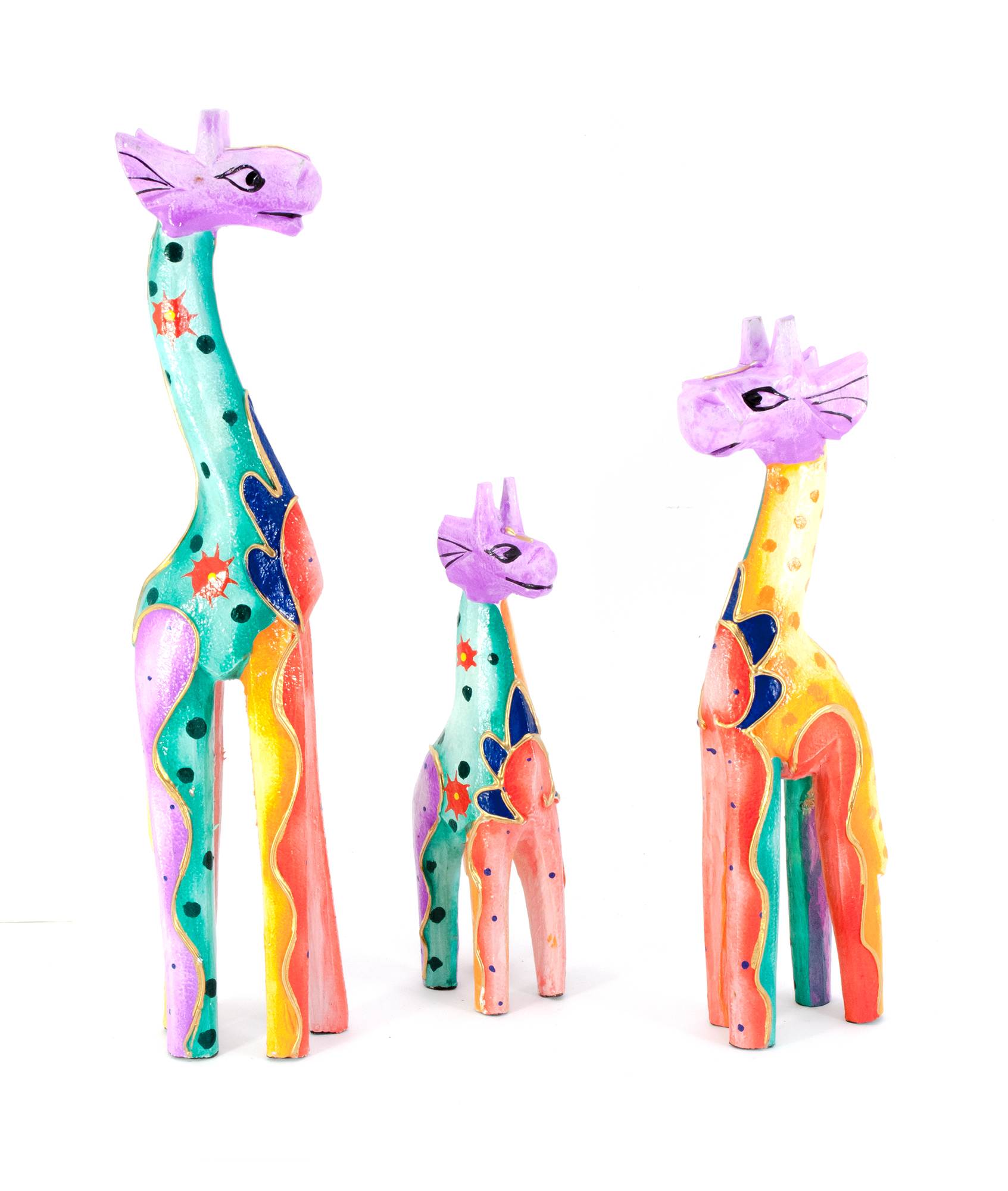 Жирафы 3 шт деревянные (25х5,5х3 см 19,5х5х3 см 15х4х3 см) Жирафы 3 шт деревянные (25х5,5х3 см 19,5х5х3 см 15х4х3 см)