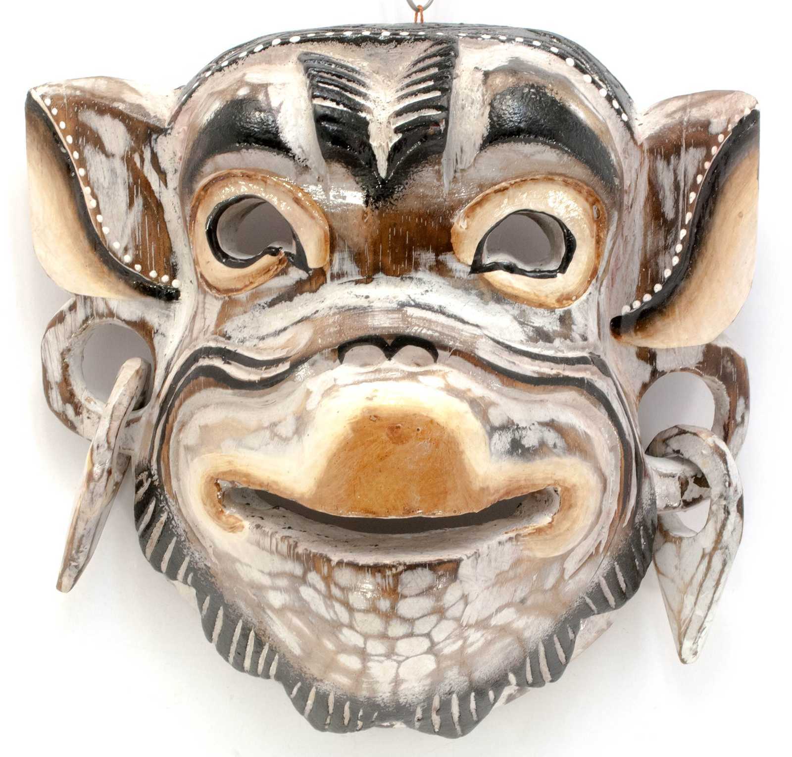 Маска Обезьяна деревянная (20х19,5х9 см) Маска 'Обезьяна' деревянная (20х19,5х9 см)