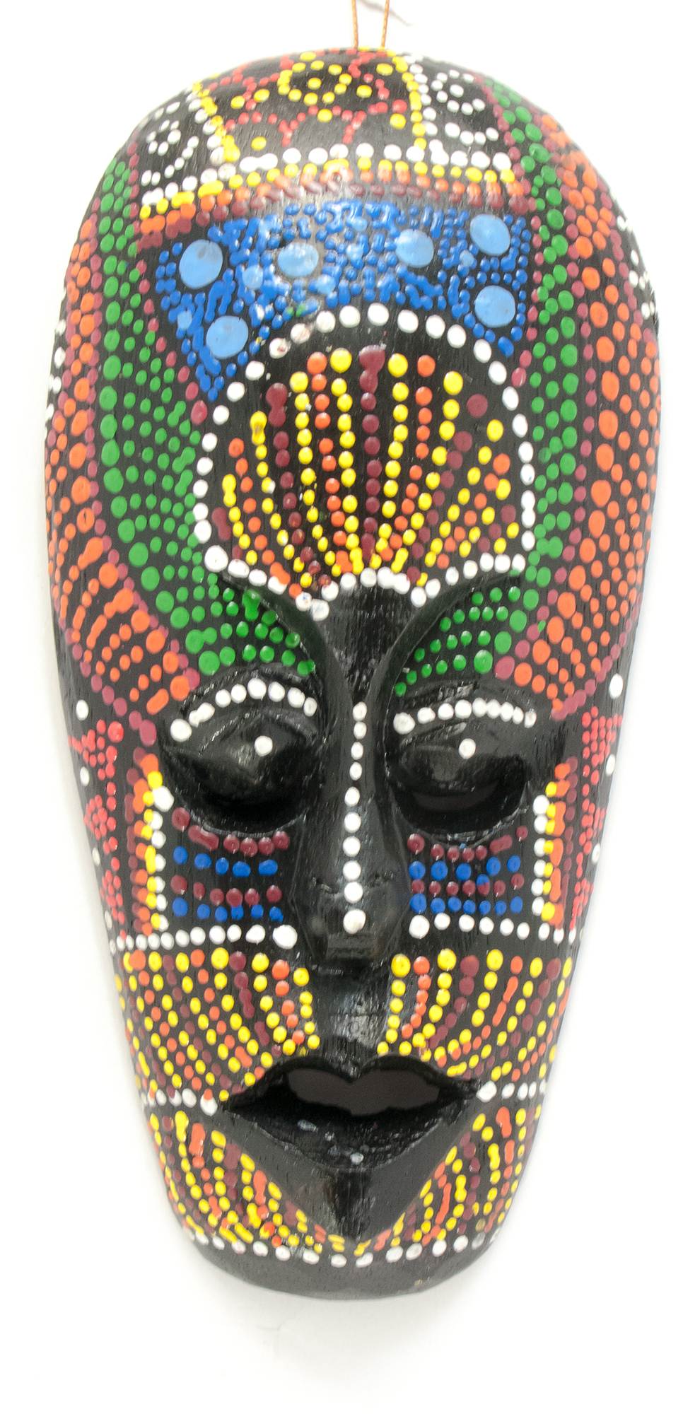 Маска расписная деревянная (19,5х9х2 см) Маска расписная деревянная (19,5х9х2 см)