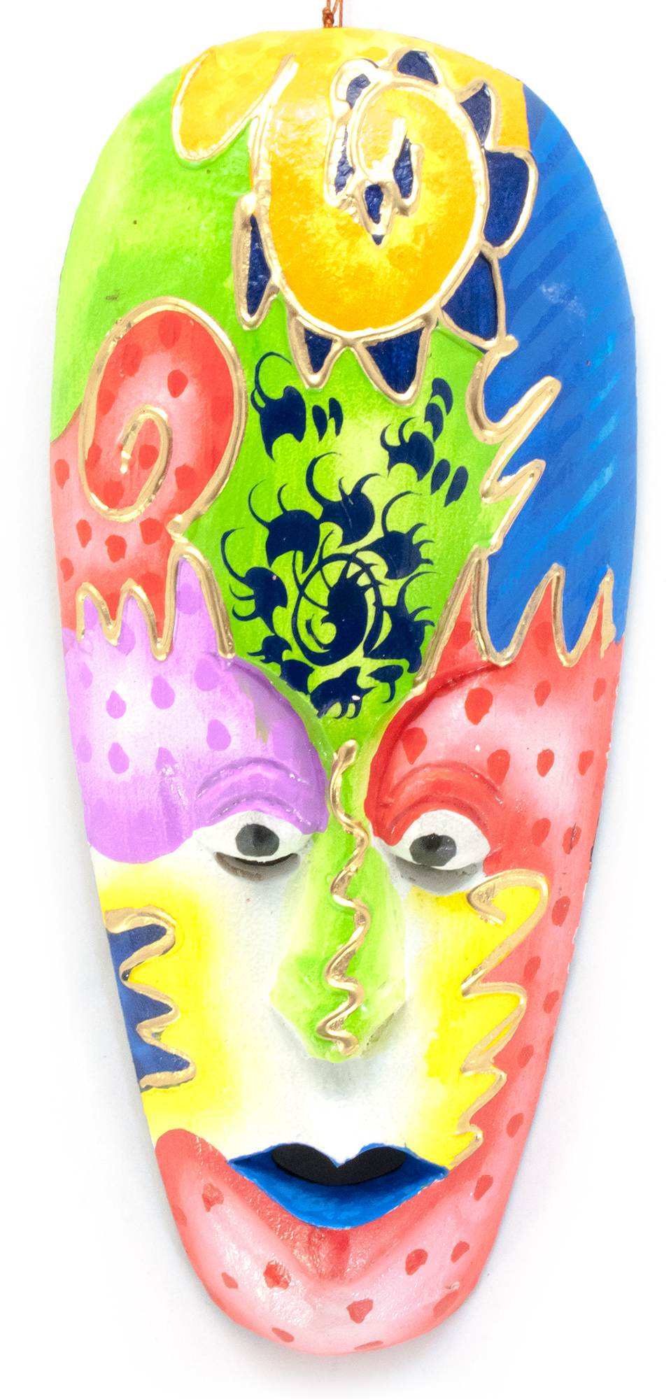 Маска деревянная Абстракция (24х10,5х2,5 см) Маска деревянная 'Абстракция' (24х10,5х2,5 см)