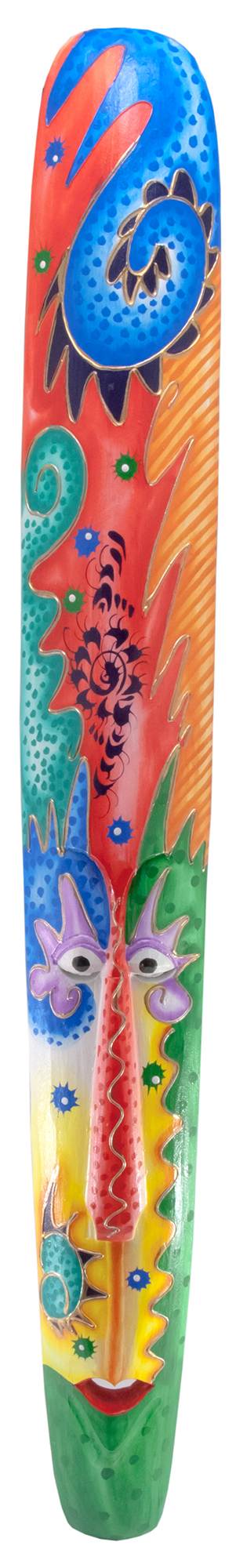 Маска деревянная Абстракция (101х13х4 см) Маска деревянная 'Абстракция' (101х13х4 см)