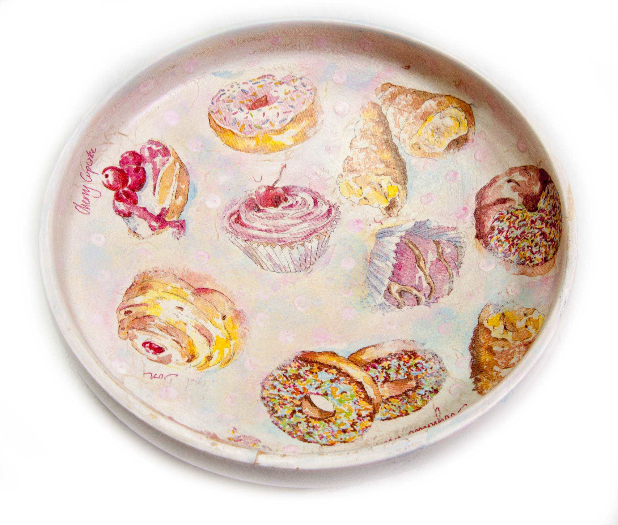 Конфетница массив дерева Пирожное (d-20 см) массив дерева Конфетница массив дерева Пирожное (d-20 см) массив дерева