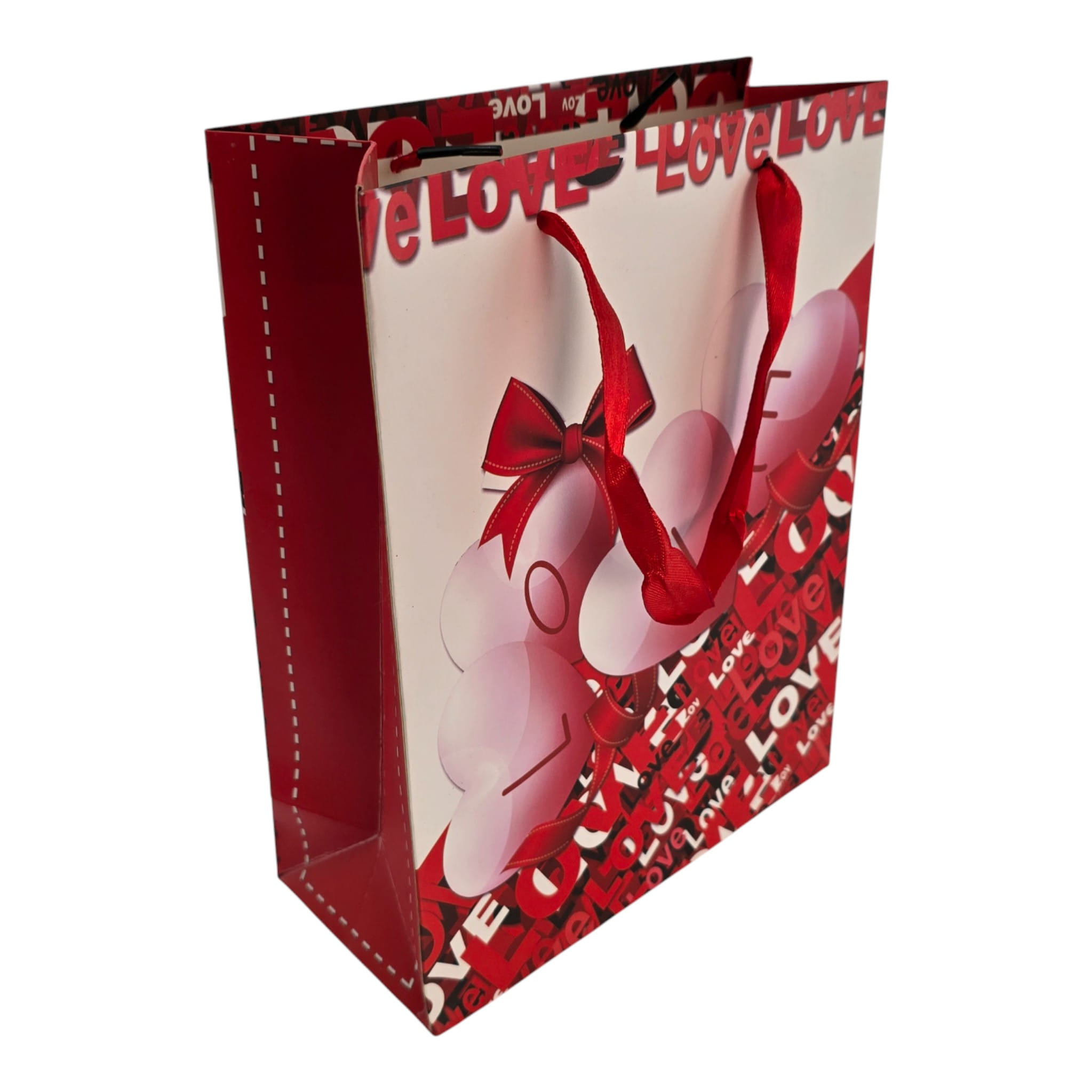 Пакет подарочный картонный Love (18х23х8 см) Пакет подарочный картонный Love (18х23х8 см)