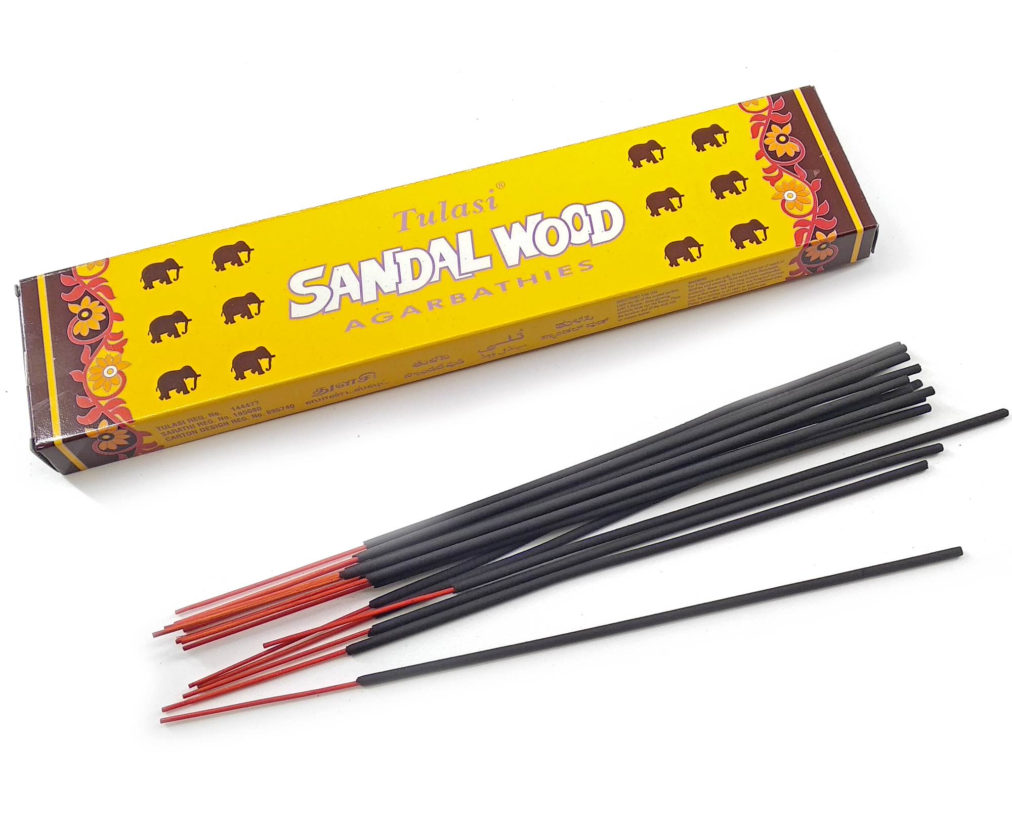 Sandal Wood (Сандаловое Дерево)(20 г.)(Tulasi) плоская пачка Sandal Wood (Сандаловое Дерево)(20 г.)(Tulasi) плоская пачка