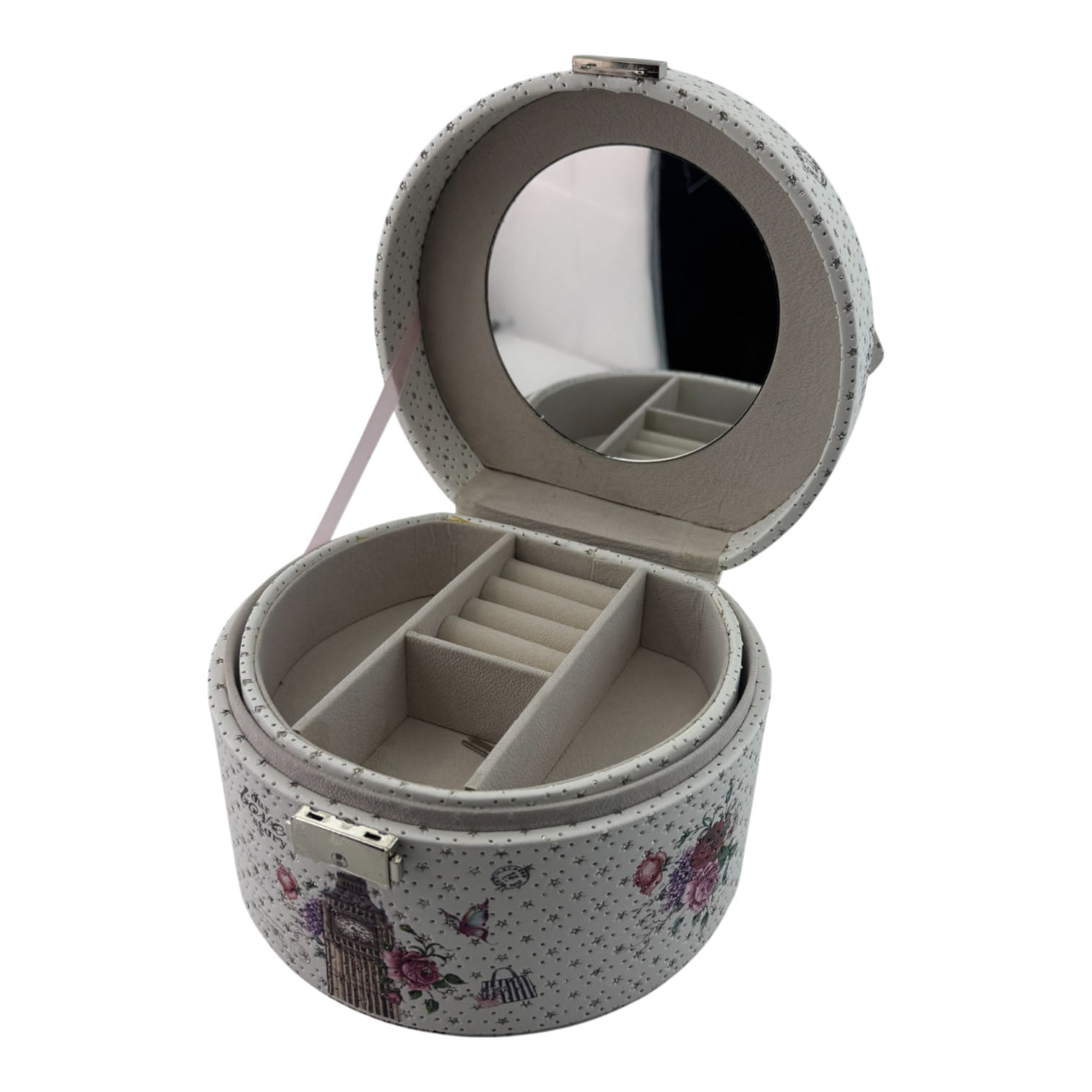 Шкатулка для украшений раздвижная Лондон (20х18х13 см) Шкатулка для украшений раздвижная Лондон (20х18х13 см)