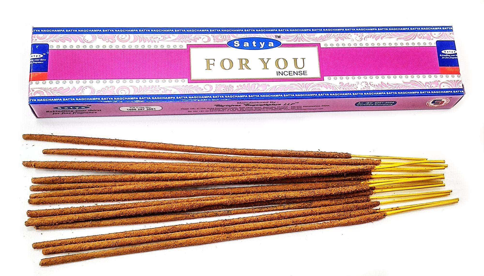 For You (Для Тебя)(15 gms)(Satya) Масала благовоние For You (Для Тебя)(15 gms)(Satya) Масала благовоние