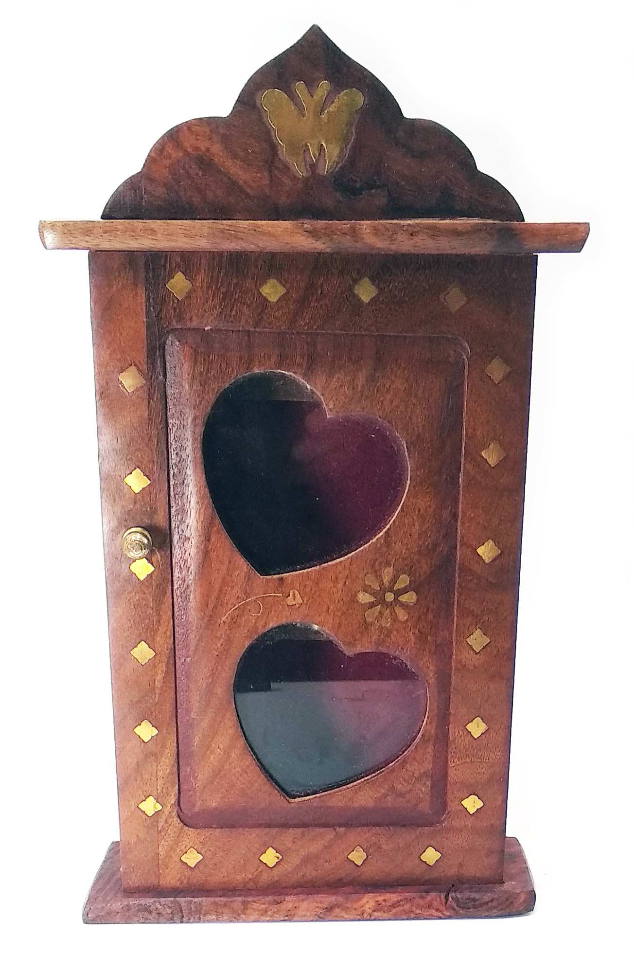 Ключница из розового дерева с инкрустацией (29х16,5х6 см) Ключница из розового дерева с инкрустацией (29х16,5х6 см)