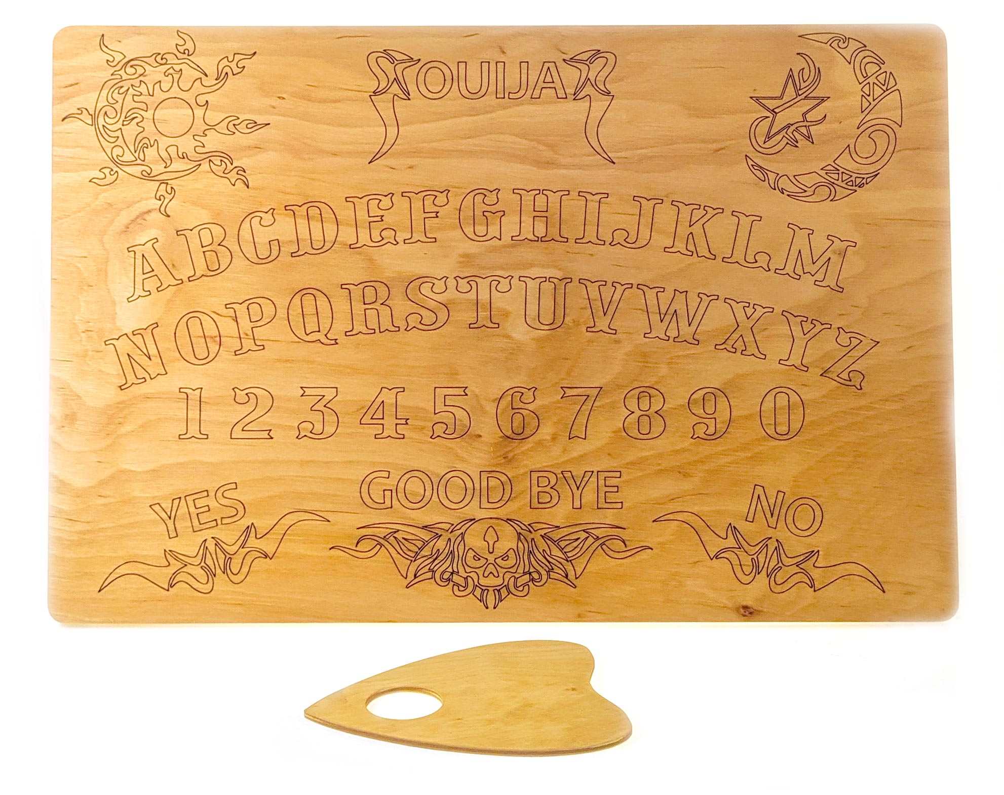 Спиритическая доска OUIJA светлая на английском языке (44,5×29×0,8см) Спиритическая доска OUIJA светлая на английском языке (44,5×29×0,8см)